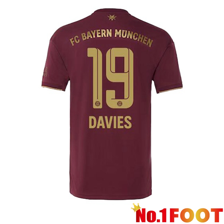 Bayern Munich (Davies 19) Soccer Jerseys Special Edition Red 2022-2023