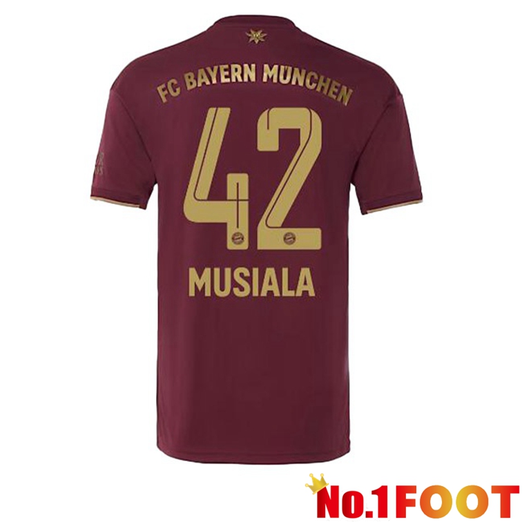 Bayern Munich (Musiala 42) Soccer Jerseys Special Edition Red 2022-2023