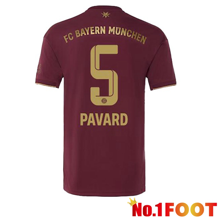 Bayern Munich (Pavard 5) Soccer Jerseys Special Edition Red 2022-2023