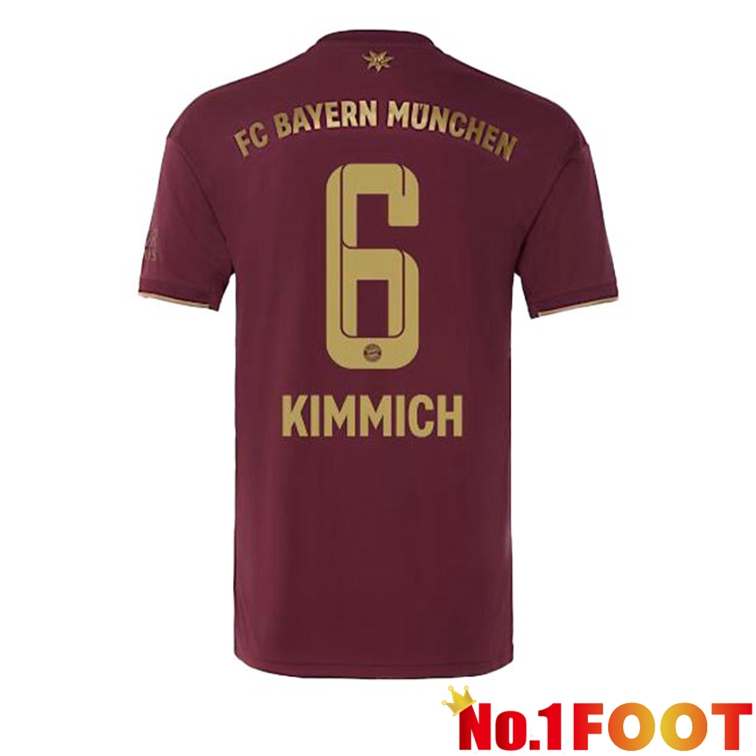 Bayern Munich (Kimmich 6) Soccer Jerseys Special Edition Red 2022-2023