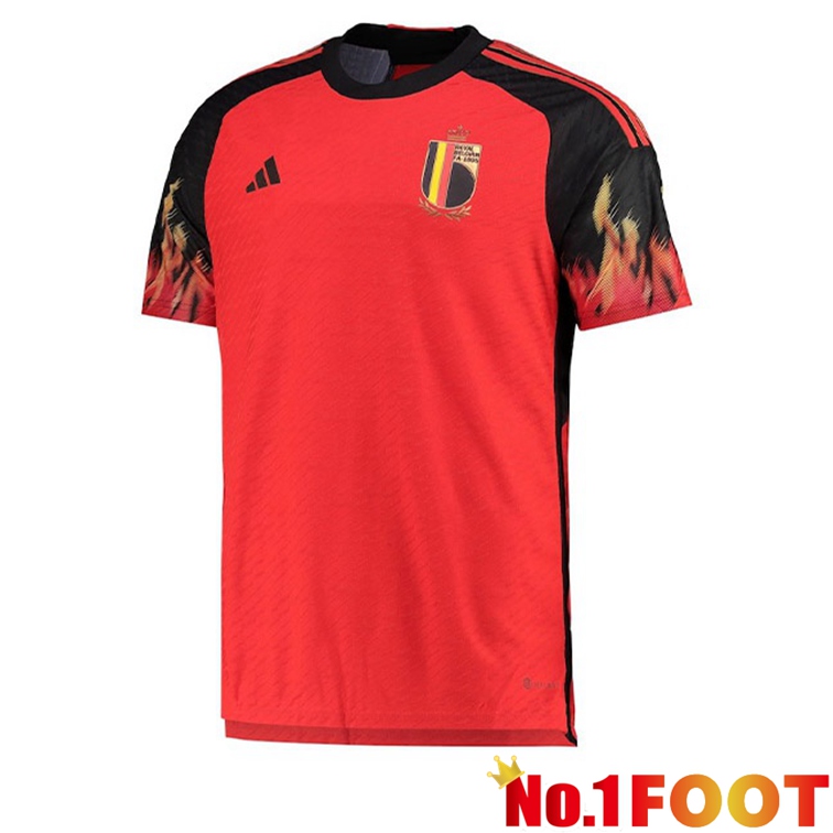 Belgium Soccer Jerseys Home Red 2022-2023