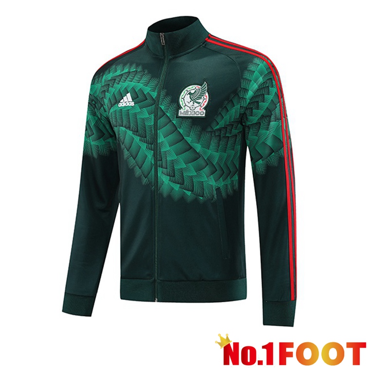 Mexico Training Jacket Green Black 2022-2023