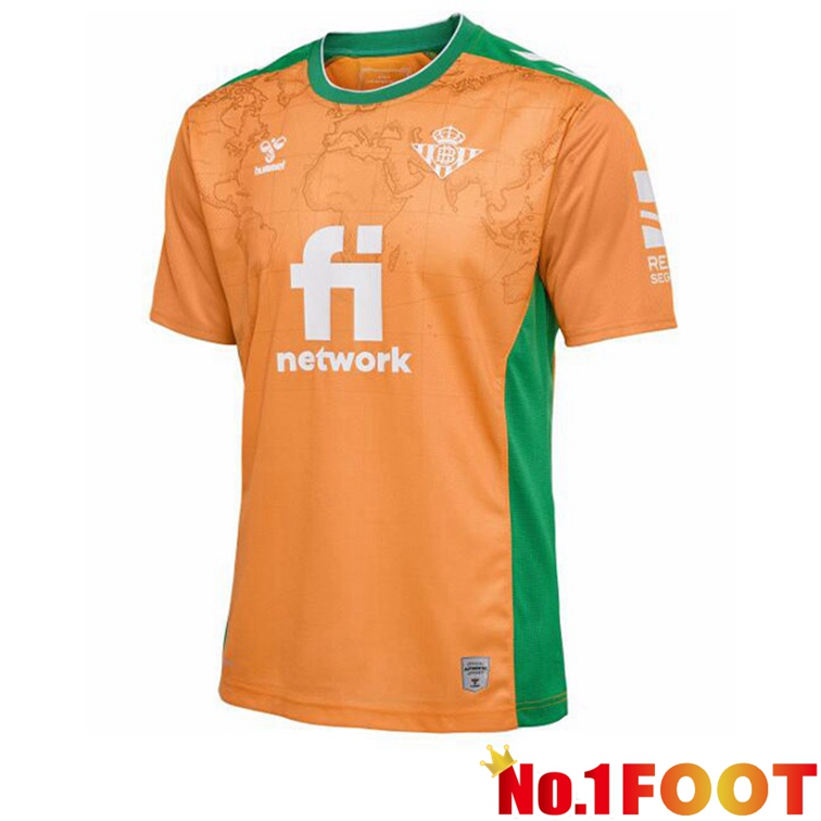 Real Betis Soccer Jerseys Third Orange 2022-2023