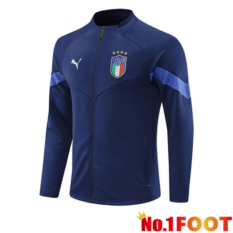 Italy Training Jacket Blue Royal 2022-2023