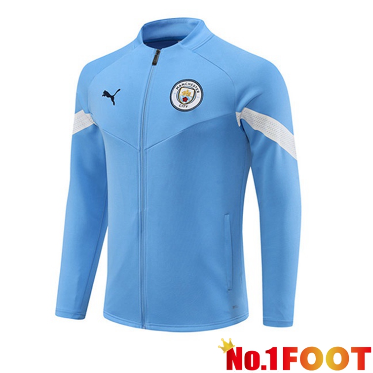 Manchester City Training Jacket Blue 2022-2023