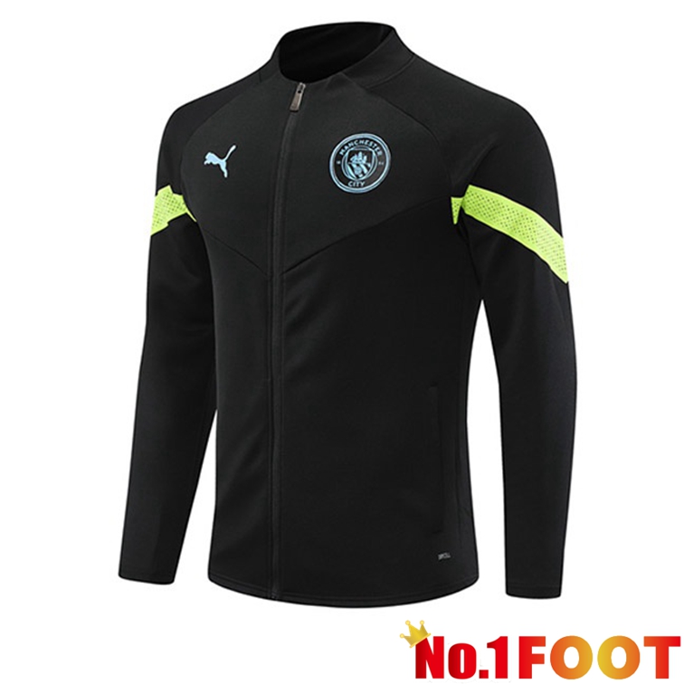 Manchester City Training Jacket Black 2022-2023