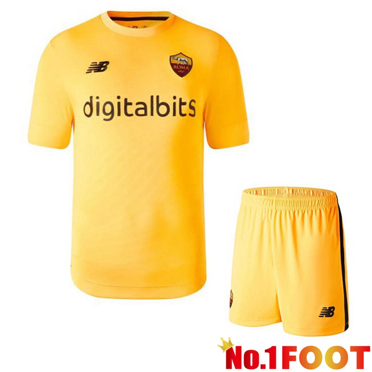 AS Roma Goalkeeper Soccer Jerseys Orange 2022-2023