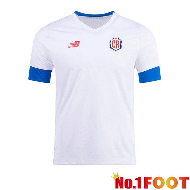 Costa Rica Soccer Jerseys Away White 2022-2023