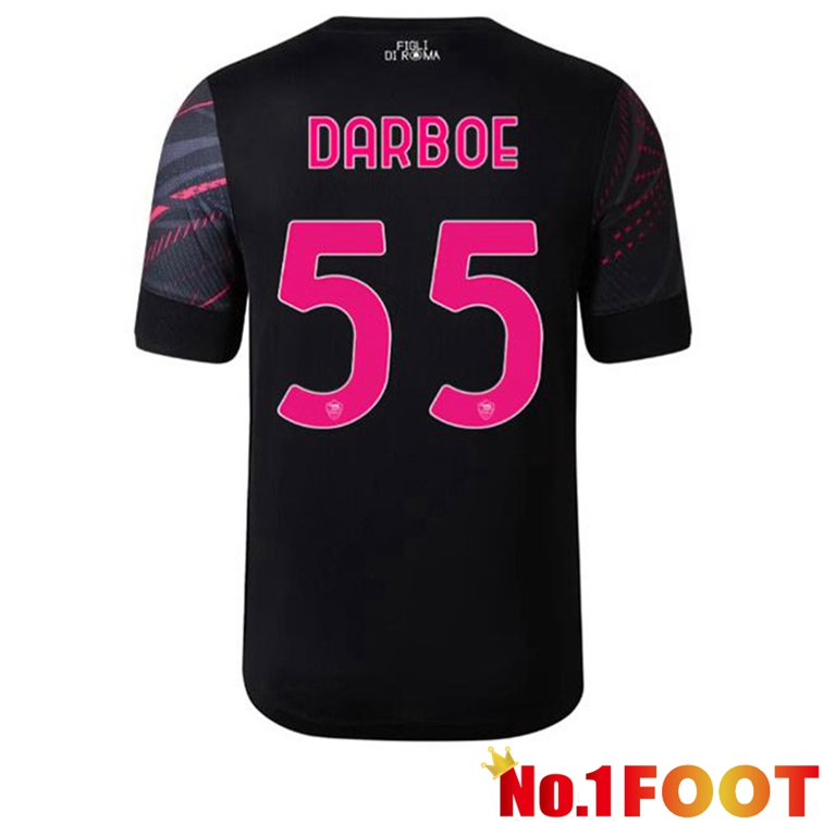 AS Roma (DARBOE 55) Soccer Jerseys Third Black 2022-2023