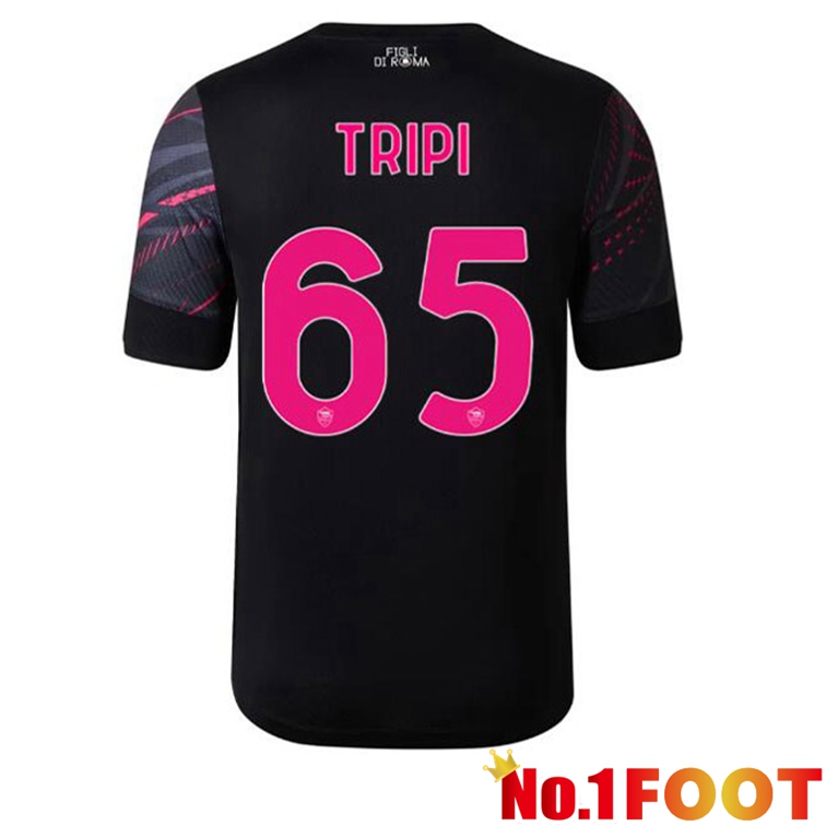 AS Roma (TRIPI 65) Soccer Jerseys Third Black 2022-2023