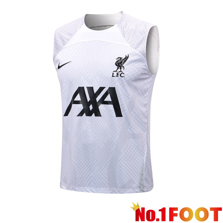 FC Liverpool Soccer Vest White 2022-2023