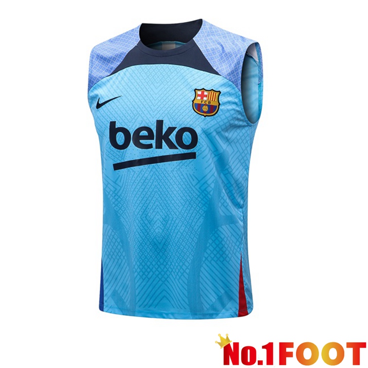 FC Barcelona Soccer Vest Blue 2022-2023