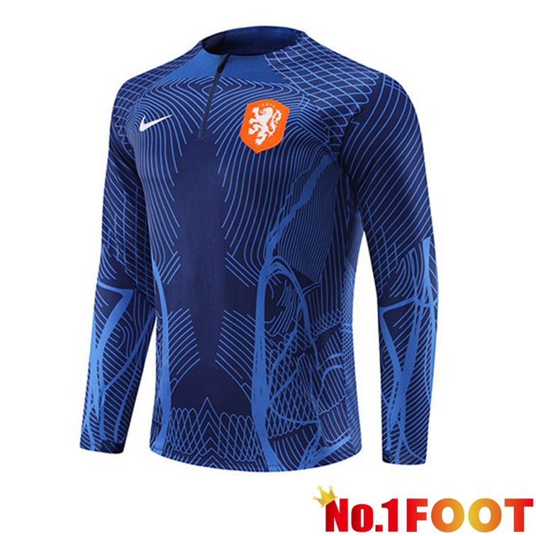 Netherlands Training Sweatshirt Blue Royal 2022-2023