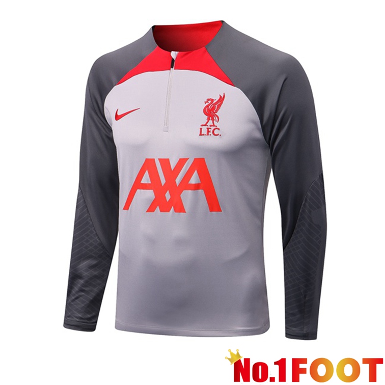 FC Liverpool Training Sweatshirt Gray 2022-2023