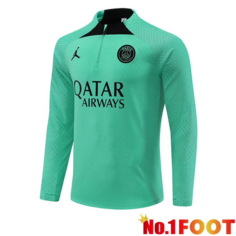 Paris PSG Training Sweatshirt Green 2022-2023