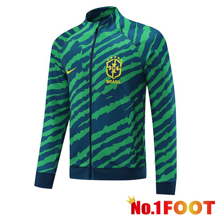 Brazil Training Jacket Green 2022-2023