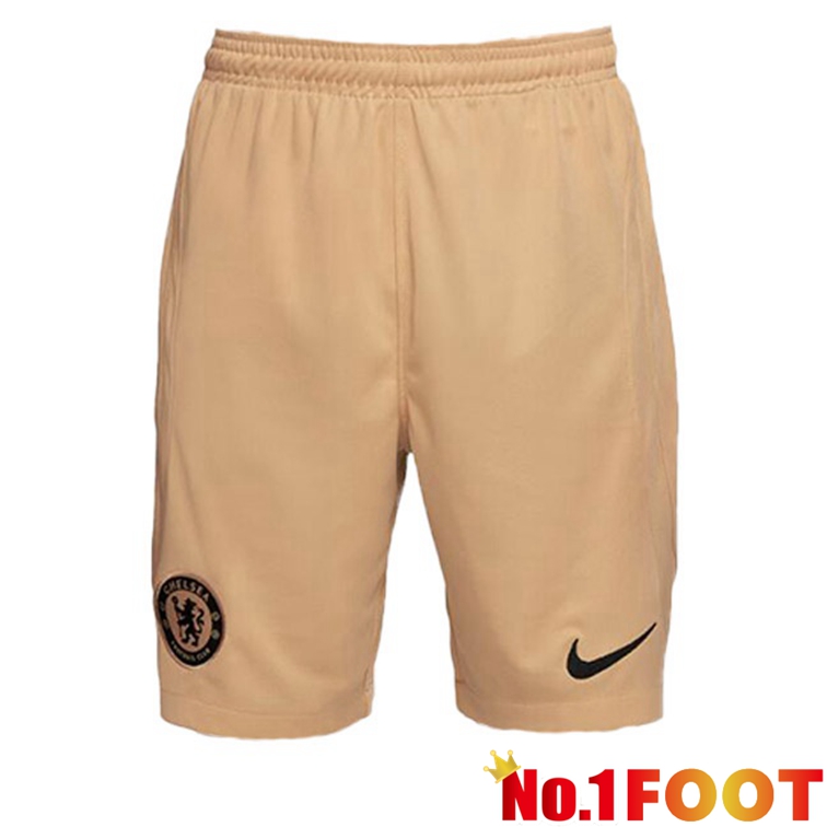 FC Chelsea Third Soccer Shorts Marron 2022-2023