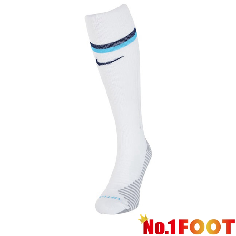 England Home Soccer Socks White 2022-2023