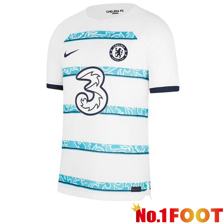 FC Chelsea Soccer Jerseys Away White 2022-2023