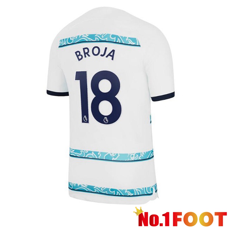 FC Chelsea (BROJA 18) Soccer Jerseys Away White 2022-2023