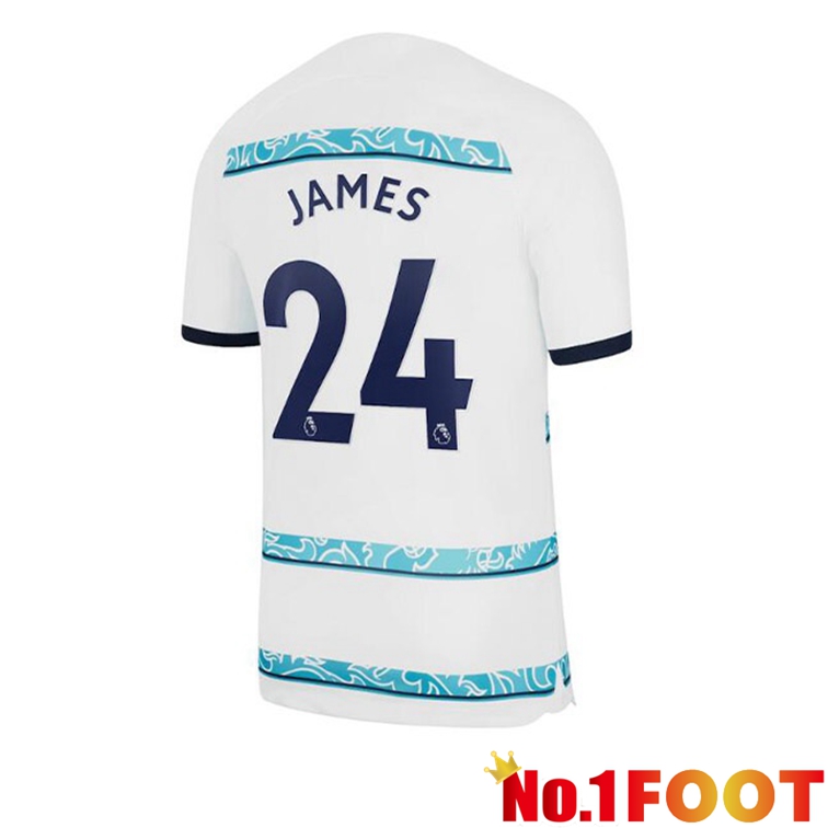 FC Chelsea (JAMES 24) Soccer Jerseys Away White 2022-2023