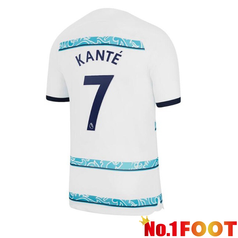 FC Chelsea (KANTÉ 7) Soccer Jerseys Away White 2022-2023