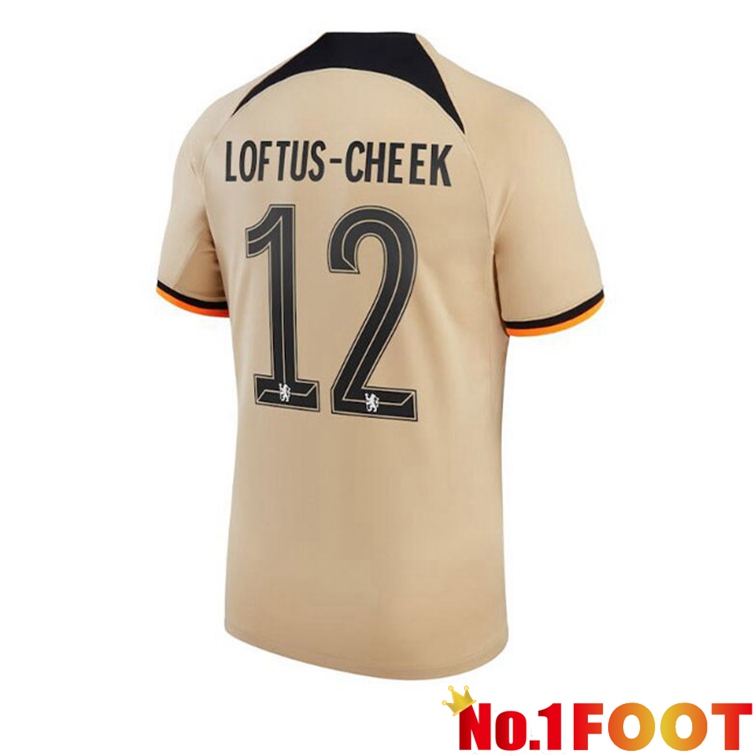 FC Chelsea (LOFTUS-CHEEK 12) Soccer Jerseys Third Marron 2022-2023