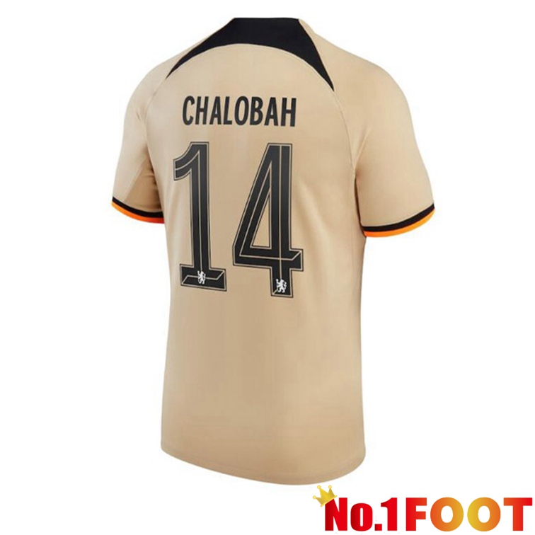 FC Chelsea (CHALOBAH 14) Soccer Jerseys Third Marron 2022-2023