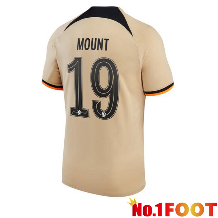 FC Chelsea (MOUNT 19) Soccer Jerseys Third Marron 2022-2023