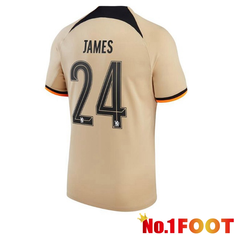 FC Chelsea (JAMES 24) Soccer Jerseys Third Marron 2022-2023