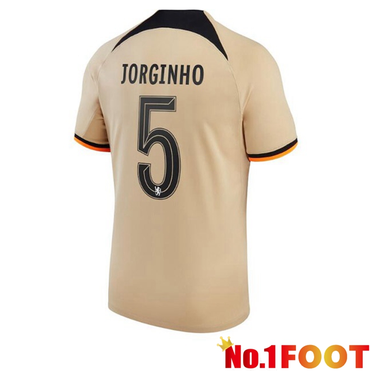 FC Chelsea (JORGINHO 5) Soccer Jerseys Third Marron 2022-2023