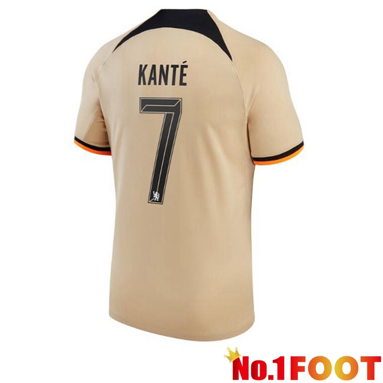 FC Chelsea (KANTÉ 7) Soccer Jerseys Third Marron 2022-2023