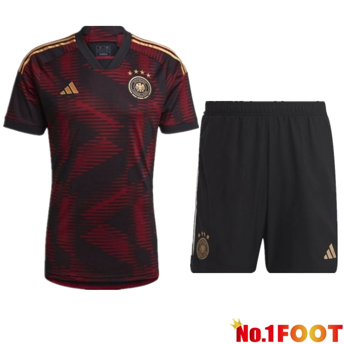 Germany Soccer Jersey Away + Shorts World Cup 2022