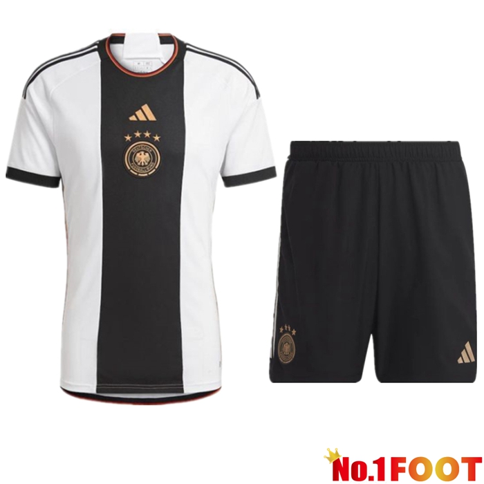 Germany Soccer Jersey Home + Shorts World Cup 2022