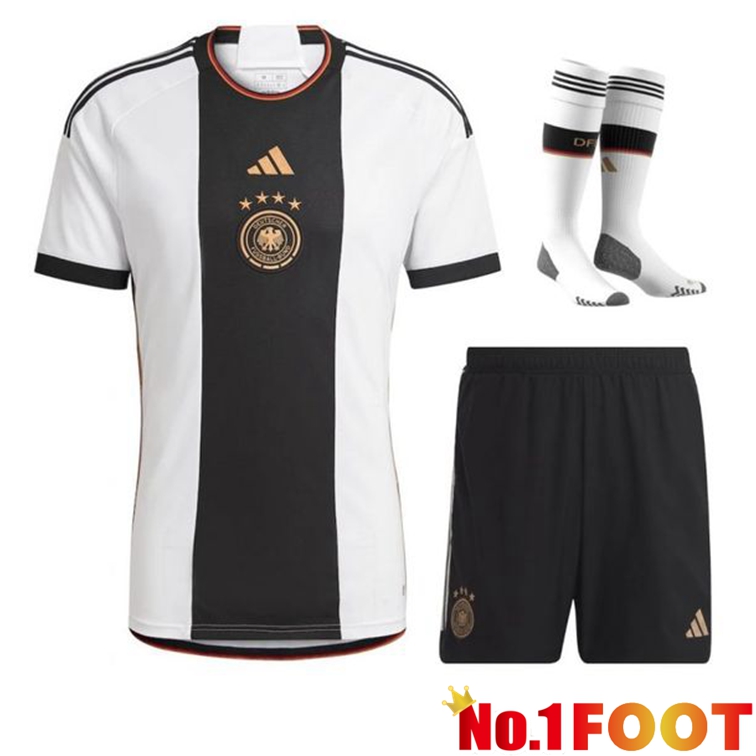 Germany Soccer Jersey Home (Shorts + sock) World Cup 2022