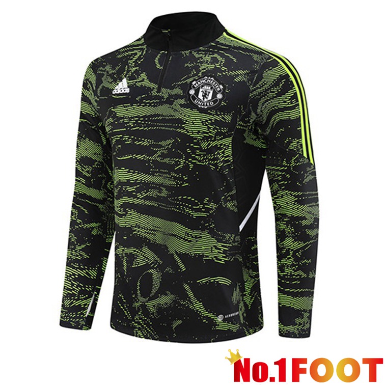 Manchester United Training Sweatshirt Green 2022/2023