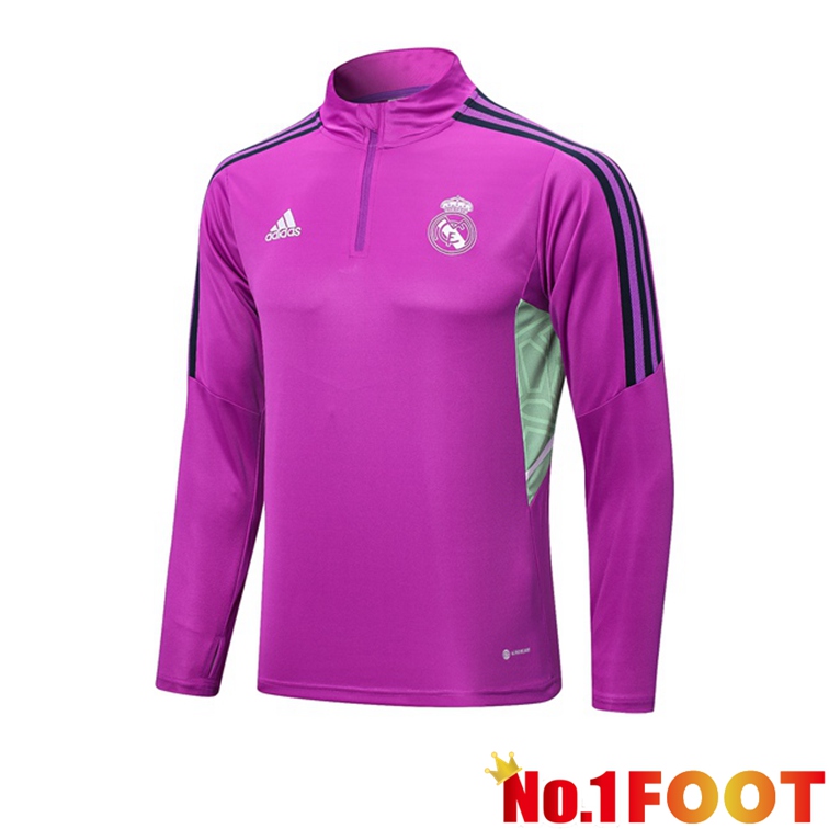 Real Madrid Training Sweatshirt Purple 2022/2023