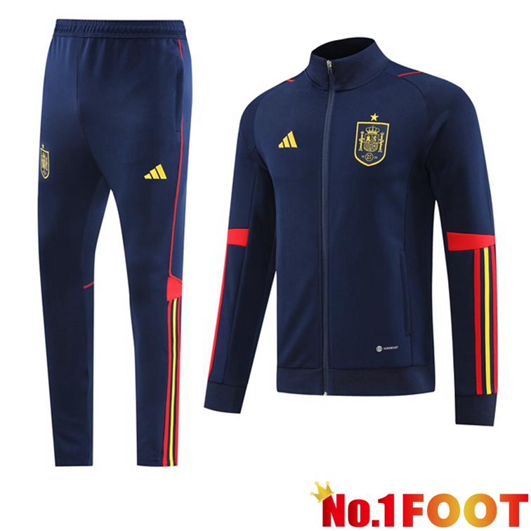 Spain Training Jacket Suit Royal Blue 2022/2023