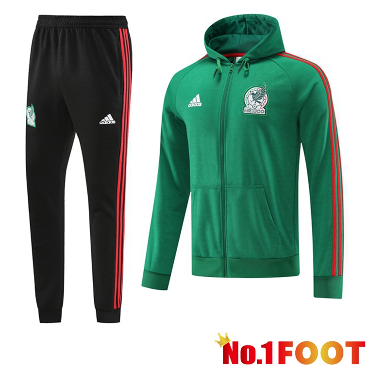 Mexico Training Tracksuit Hoodie Green 2022/2023