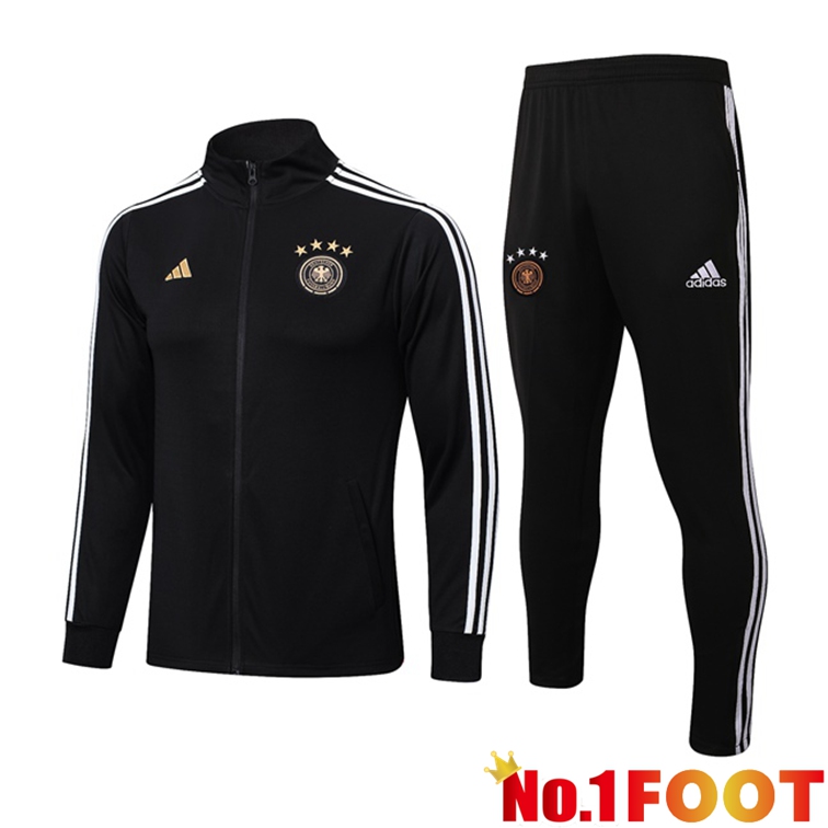 Germany Training Jacket Suit Black 2022/2023