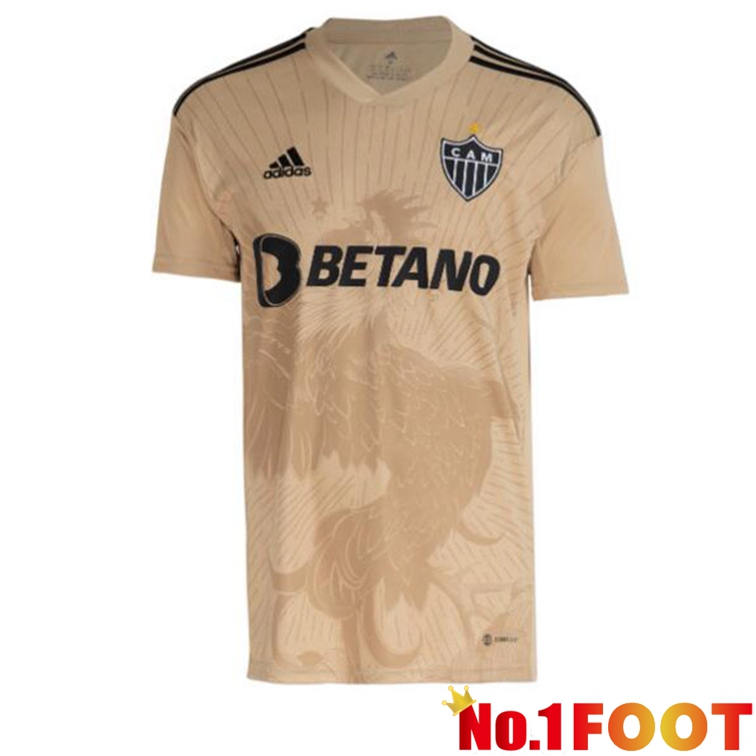 Atletico Mineiro Soccer Jersey Third Yellow 2022/2023