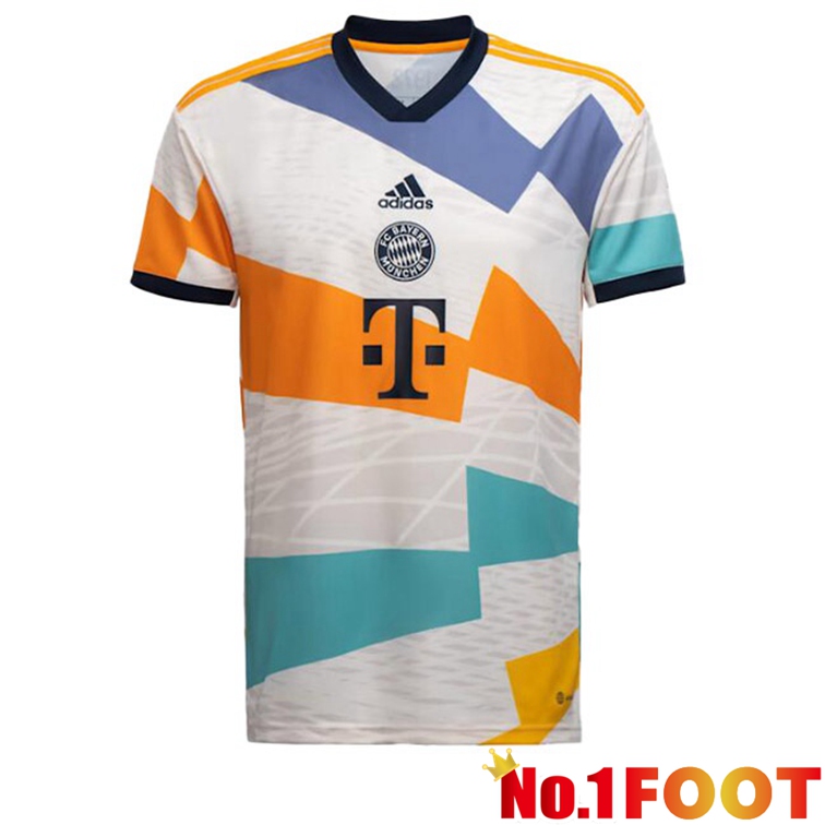 Bayern Munich Soccer Jersey 50th anniversary White 2022/2023