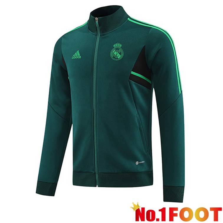 Real Madrid Training Jacket Green 2022/2023