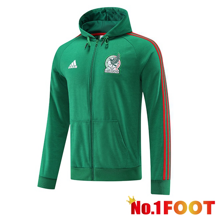 Mexico Training Jacket Hoodie Green 2022/2023