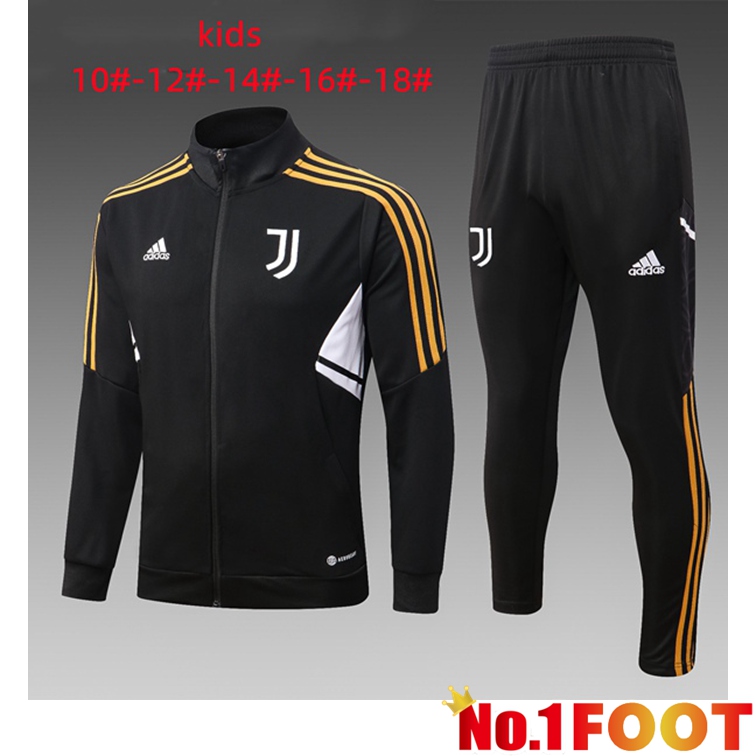 Suit Juventus Kids Training Jacket Suit Black 2022/2023