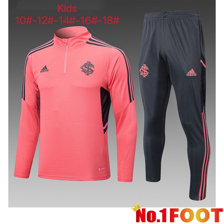 SC Internacional Kids Training Tracksuit Suit Pink 2022/2023