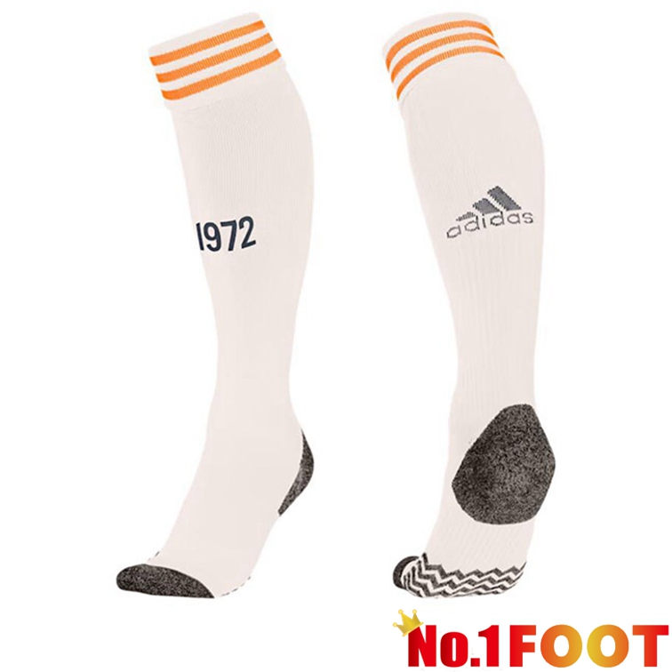 Bayern Munich Soccer Socks 50th anniversary White 2022/2023