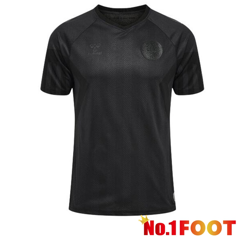 Denmark Soccer Jersey Third Black 2022/2023