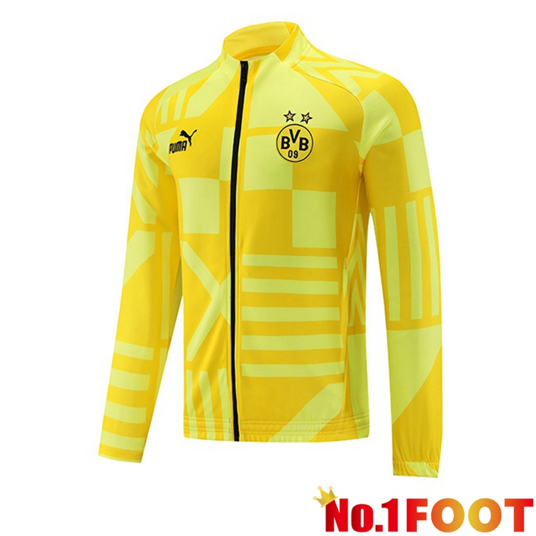 Dortmund BVB Training Jacket Yellow 2022/2023