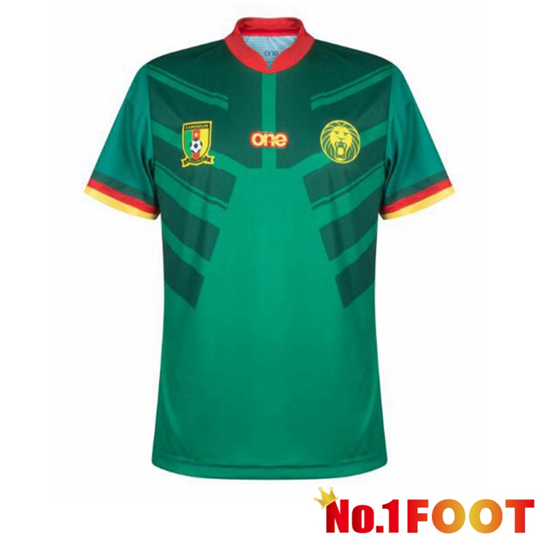 Cameroon Soccer Jersey Home Green 2022/2023